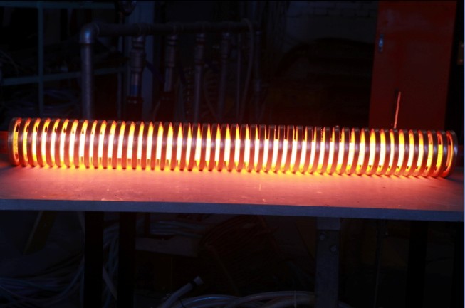 搪瓷管空气预热器喷涂加热炉生产线